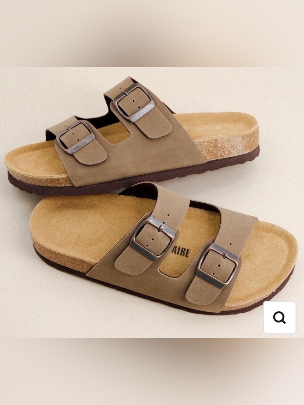 Cushionaire buckle sandles